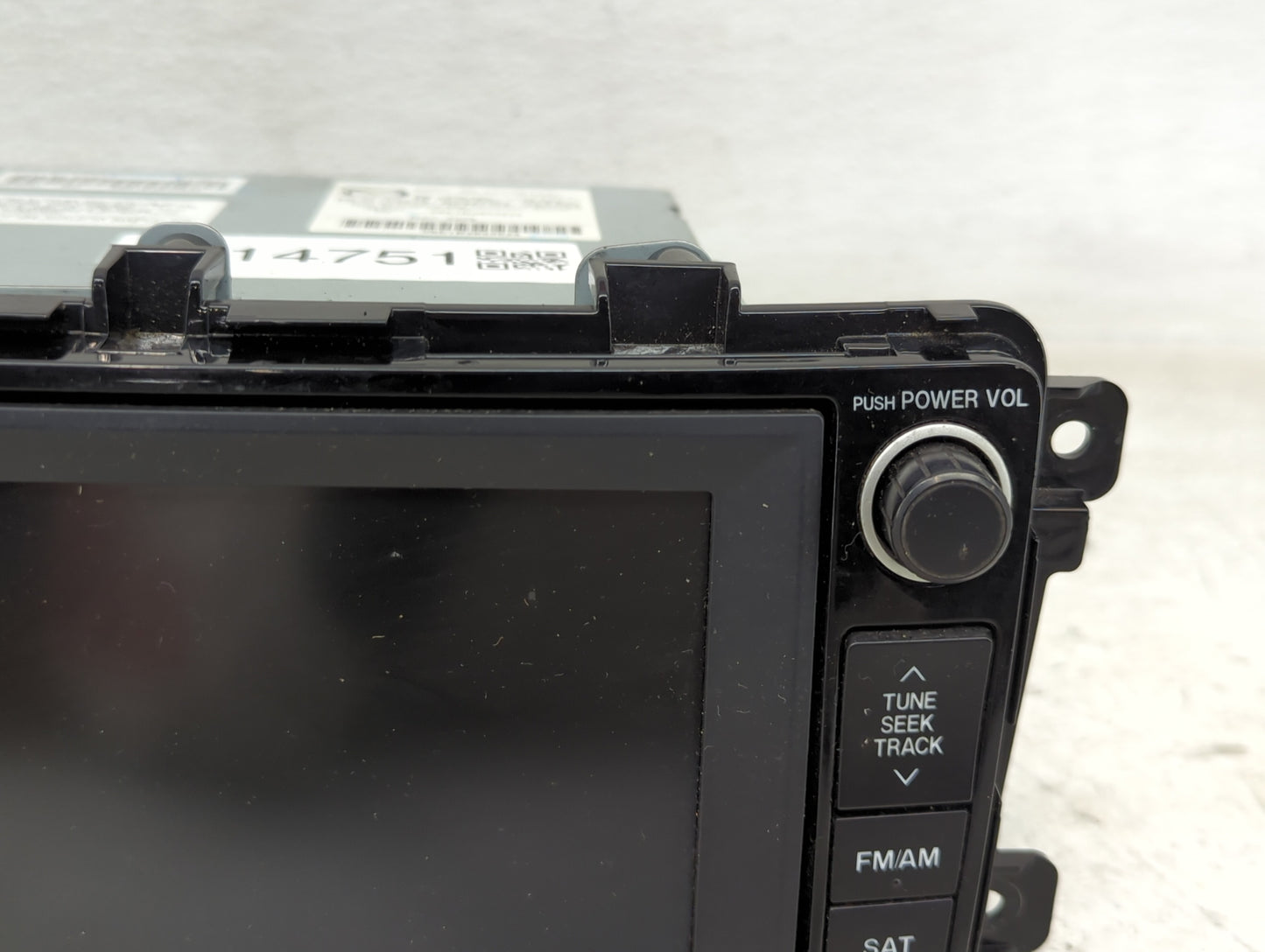 2007-2008 Mazda Cx-9 Radio AM FM Cd Player Receiver Replacement P/N:TD14 66 DV0A Fits Fits 2007 2008 OEM Used Auto Parts - O
