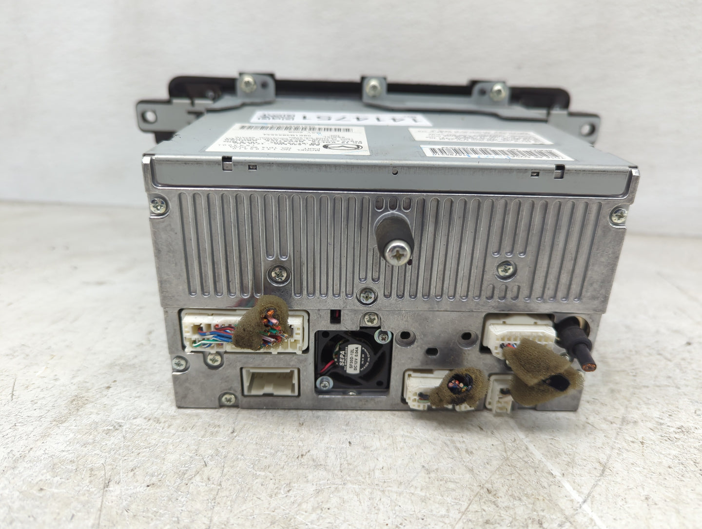 2007-2008 Mazda Cx-9 Radio AM FM Cd Player Receiver Replacement P/N:TD14 66 DV0A Fits Fits 2007 2008 OEM Used Auto Parts - O