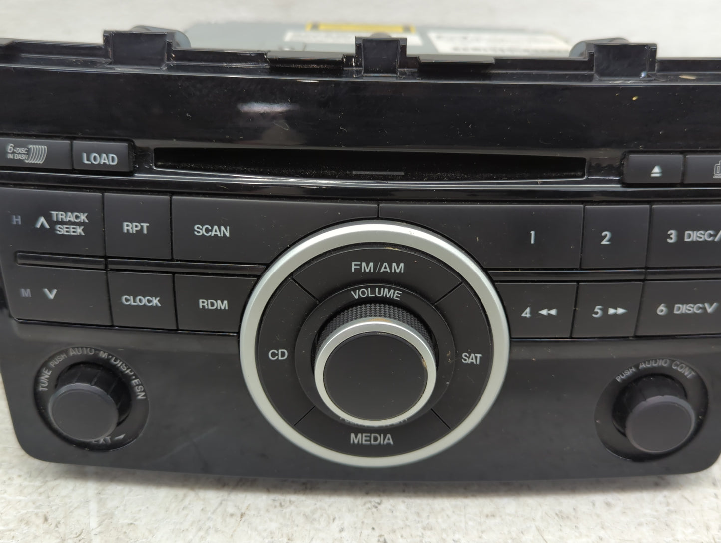 2008 Mazda Cx-9 Radio AM FM Cd Player Receiver Replacement P/N:TD76 66 ARX Fits OEM Used Auto Parts - Oemusedautoparts1.com