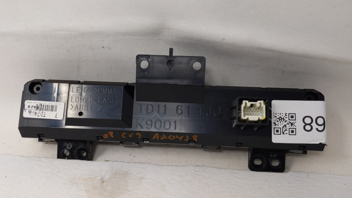 2007-2008 Mazda Cx-9 Radio AM FM Cd Player Receiver Replacement P/N:TD11 61 1J0 Fits 2007 2008 OEM Used Auto Parts - Oemused