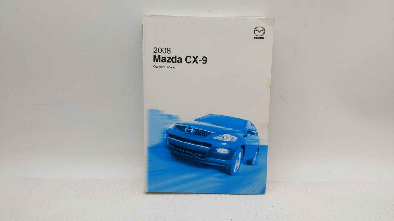 2008 Mazda Cx-9 Owners Manual Book Guide OEM Used Auto Parts - Oemusedautoparts1.com