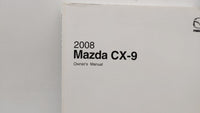 2008 Mazda Cx-9 Owners Manual Book Guide OEM Used Auto Parts - Oemusedautoparts1.com
