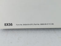 2008 Mazda Cx-9 Owners Manual Book Guide P/N:999-95-011C-08 OEM Used Auto Parts - Oemusedautoparts1.com