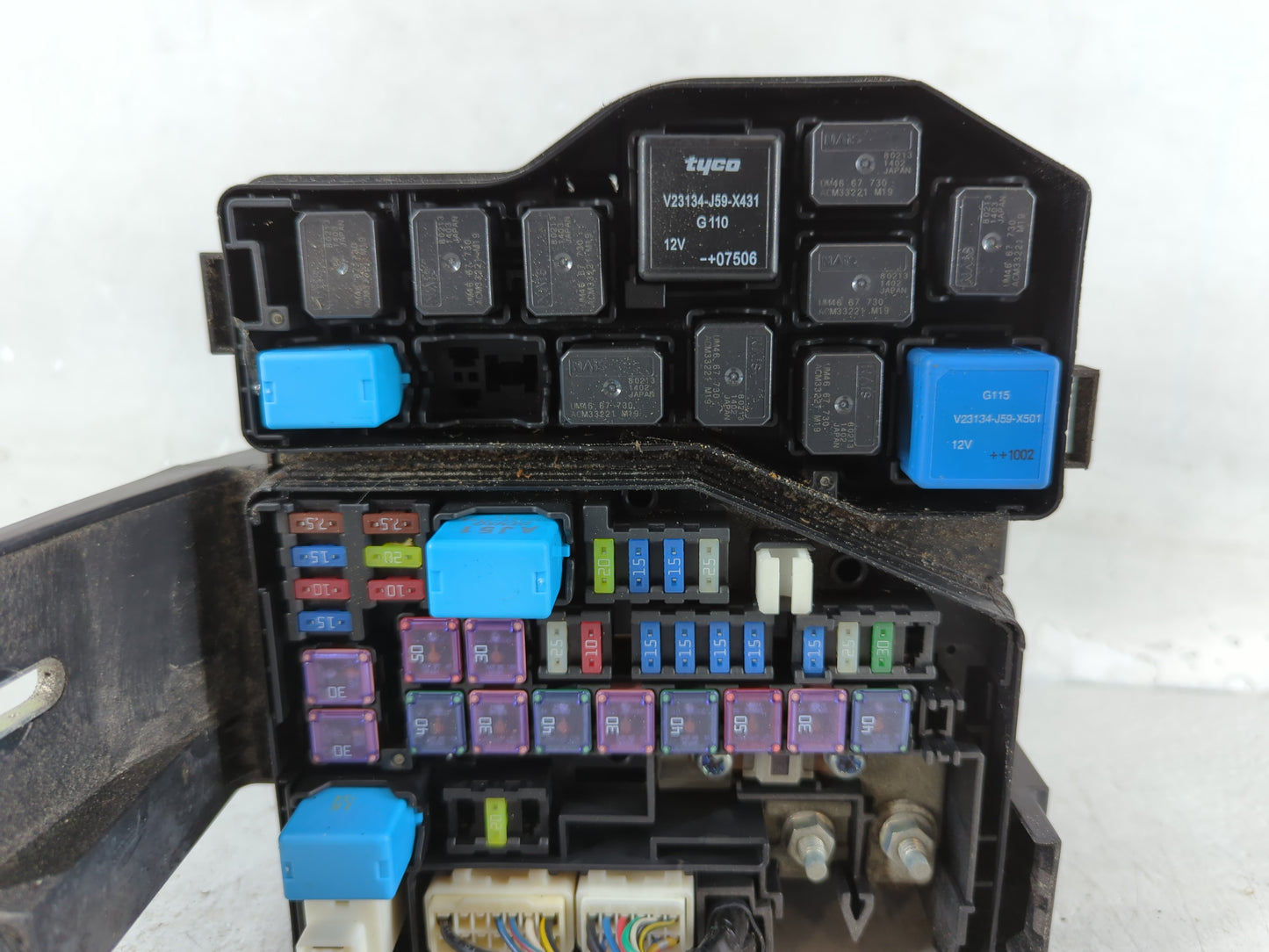 2007-2009 Mazda Cx-9 Fusebox Fuse Box Panel Relay Module P/N:PP-T20 K5458 Fits Fits 2007 2008 2009 OEM Used Auto Parts - Oem