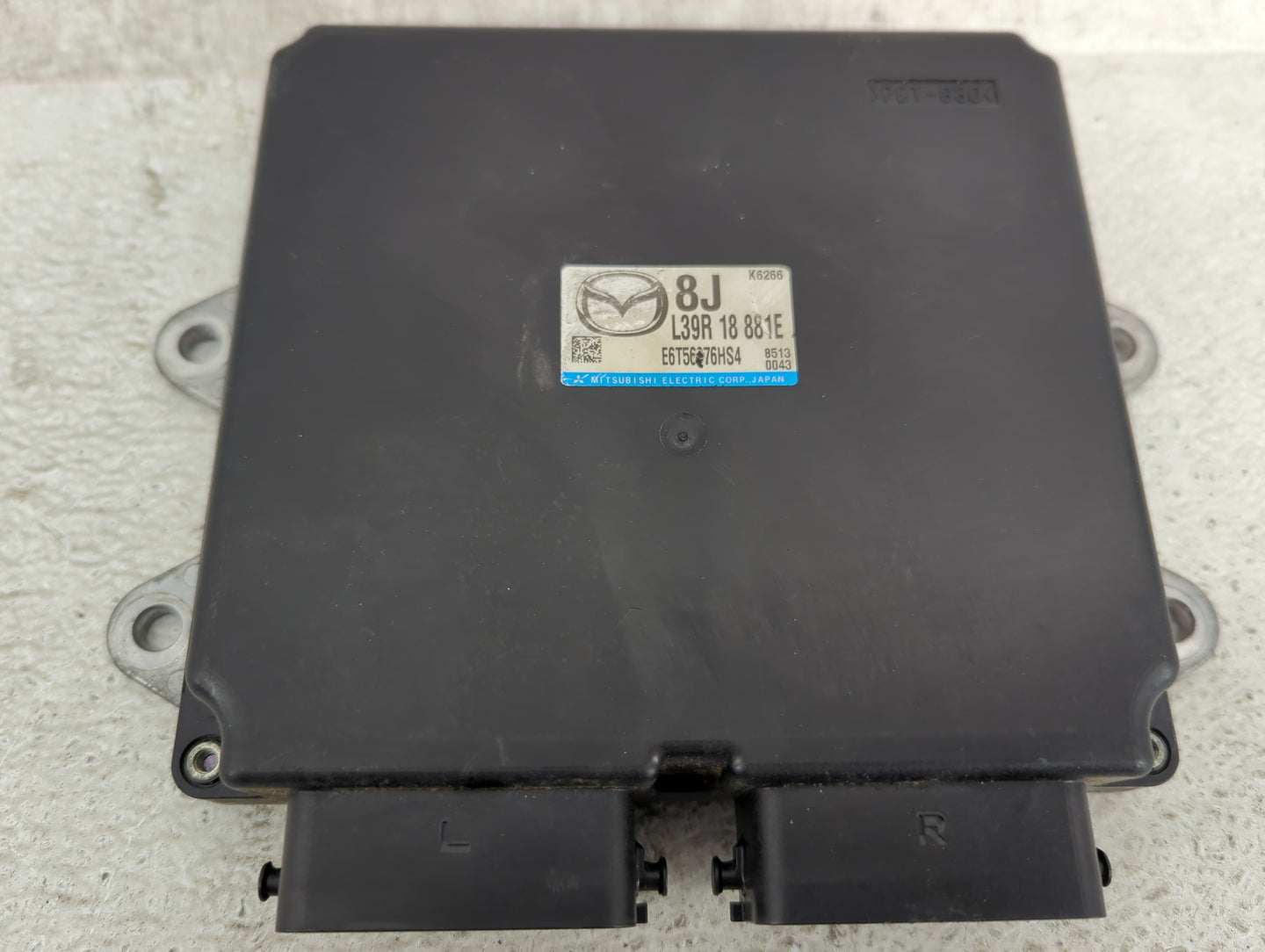 2008 Mazda Mazda3 PCM Engine Control Computer ECU ECM PCU OEM P/N:L39R18881E E6T56676HS4 Fits Fits 2007 OEM Used Auto Parts 