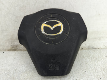 2008 Mazda Mazda3 Air Bag Driver Left Steering Wheel Mounted Black - Oemusedautoparts1.com