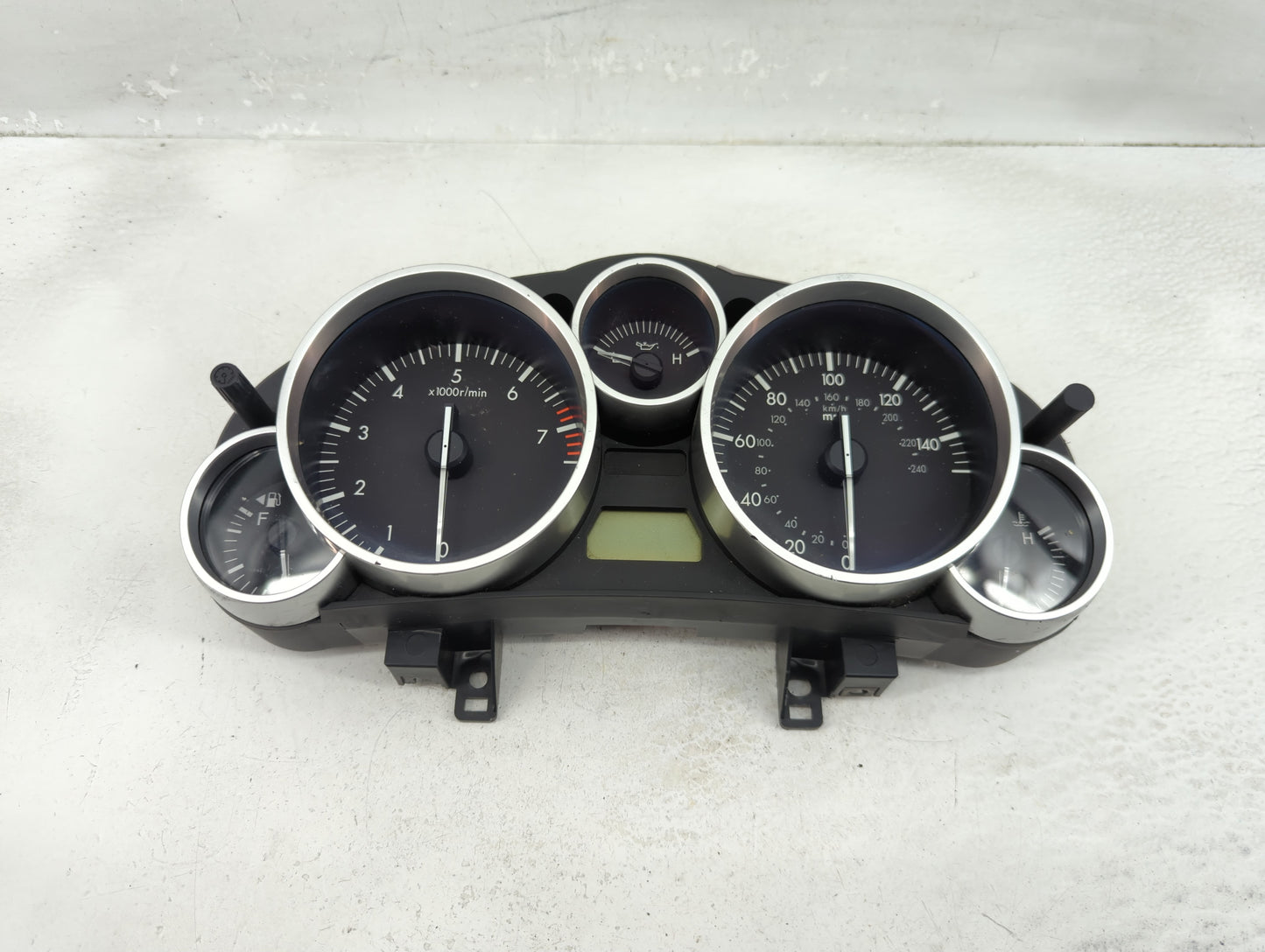 2008 Mazda Miata Instrument Cluster Speedometer Gauges P/N:NG90 A Fits OEM Used Auto Parts - Oemusedautoparts1.com