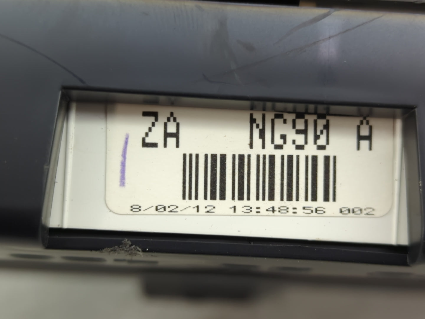 2008 Mazda Miata Instrument Cluster Speedometer Gauges P/N:NG90 A Fits OEM Used Auto Parts - Oemusedautoparts1.com