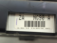 2008 Mazda Miata Instrument Cluster Speedometer Gauges P/N:NG90 A Fits OEM Used Auto Parts - Oemusedautoparts1.com