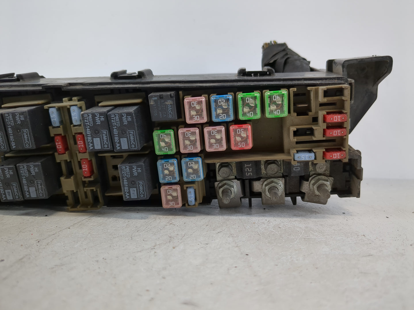 2008 Mazda Tribute Fusebox Fuse Box Panel Relay Module P/N:8L8T-14A003-AE Fits OEM Used Auto Parts - Oemusedautoparts1.com