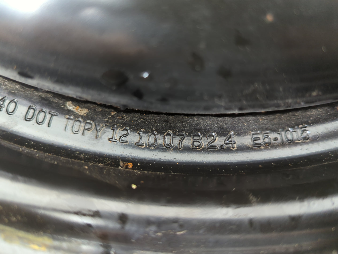 2008 Mazda 6 Maz6 Spare Donut Tire Wheel Rim Oem - Oemusedautoparts1.com