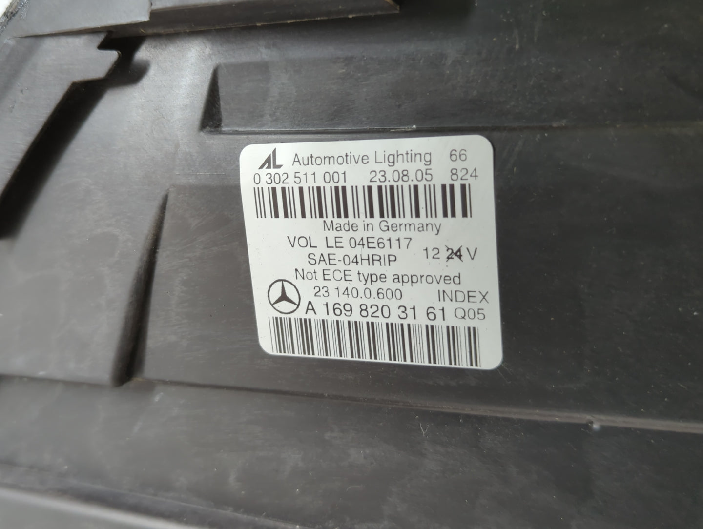 2006-2008 Mercedes-benz B200 Driver Left Oem Head Light Headlight Lamp - Oemusedautoparts1.com