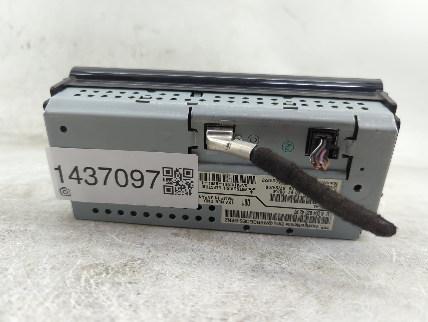 2008 Mercedes-benz C-class Information Display Screen - Oemusedautoparts1.com