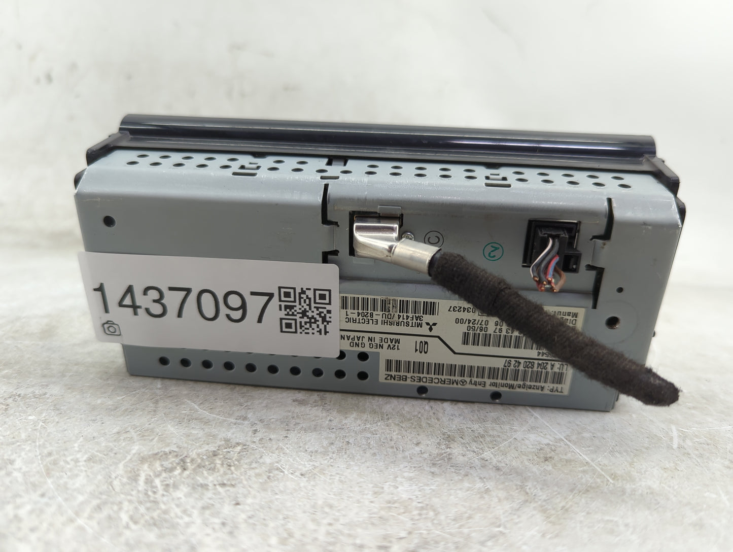 2008 Mercedes-benz C-class Information Display Screen - Oemusedautoparts1.com