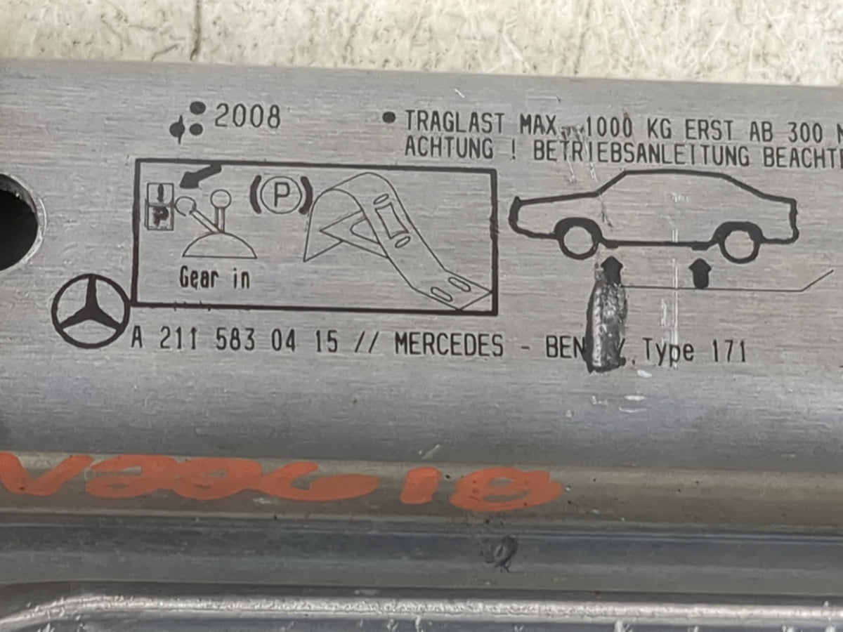 2008 Mercedes-benz C-class Spare Scissor Car Jack - Oemusedautoparts1.com