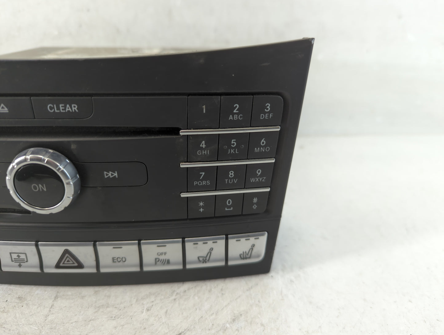 2008 Mercedes-Benz C200 Radio AM FM Cd Player Receiver Replacement P/N:A 2018 900 59 07 Fits Fits 2009 OEM Used Auto Parts -