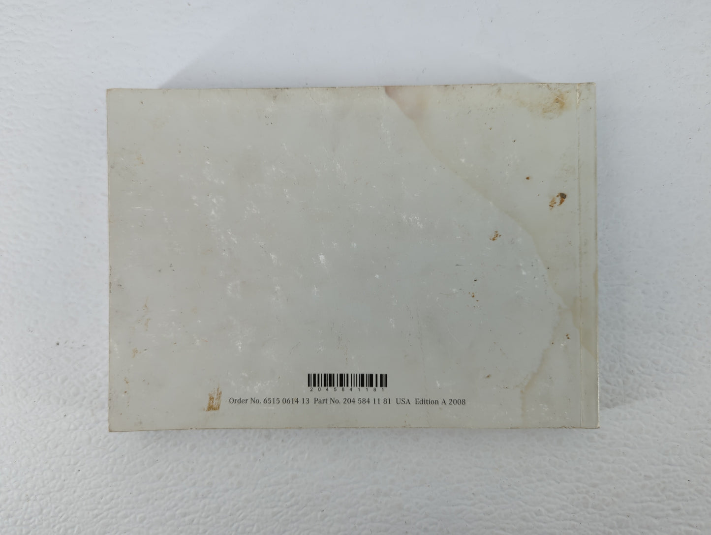 2008 Mercedes-Benz C240 Owners Manual Book Guide OEM Used Auto Parts - Oemusedautoparts1.com