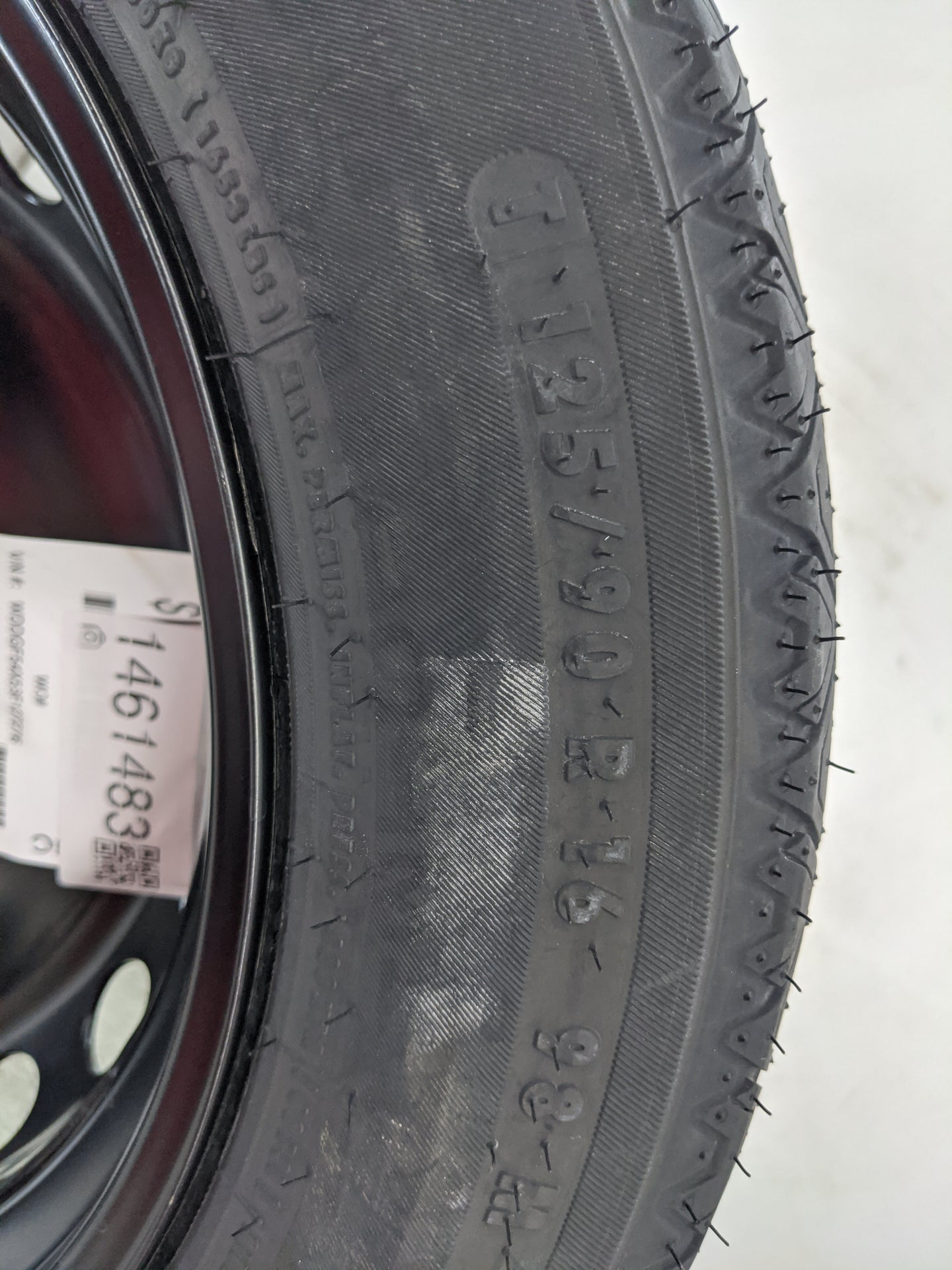 2008-2013 Mercedes-benz C300 Spare Donut Tire Wheel Rim Oem - Oemusedautoparts1.com