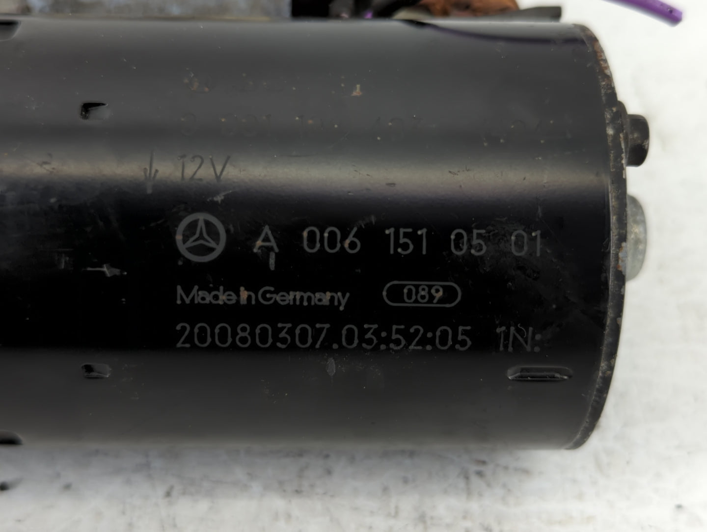 2006-2009 Mercedes-Benz Clk350 Car Starter Motor Solenoid OEM P/N:A0061510501 A 006 151 05 01 Fits Fits 2005 2006 2007 2008 