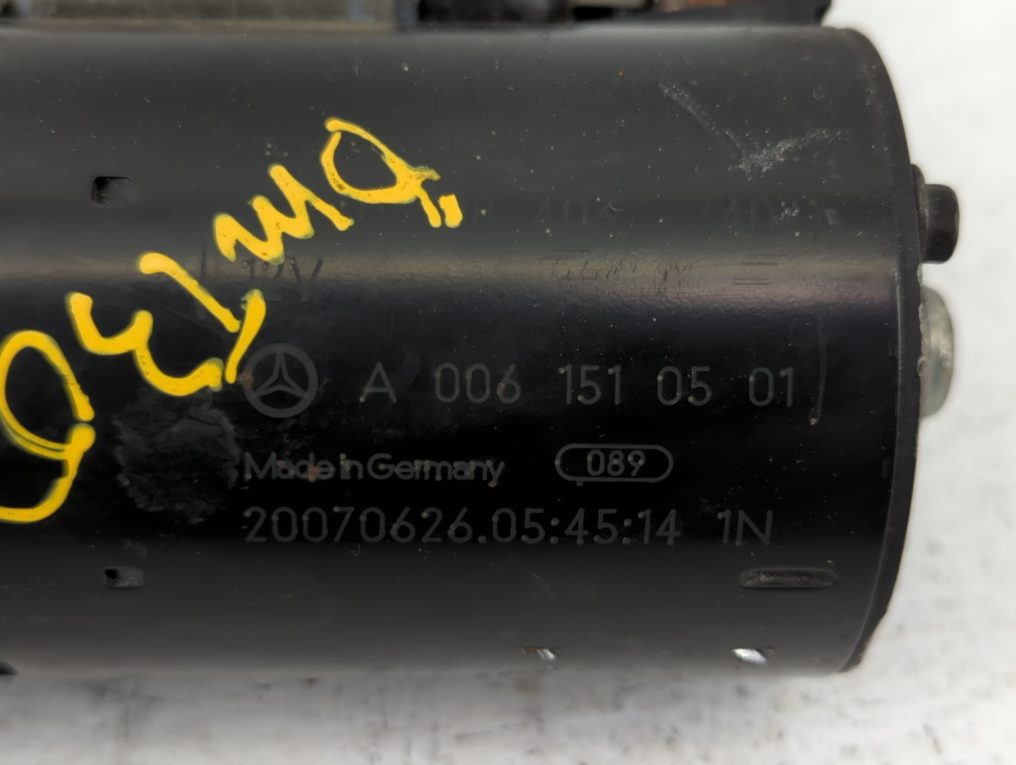 2006-2009 Mercedes-Benz Clk350 Car Starter Motor Solenoid OEM P/N:A0061510501 Fits Fits 2005 2006 2007 2008 2009 OEM Used Au