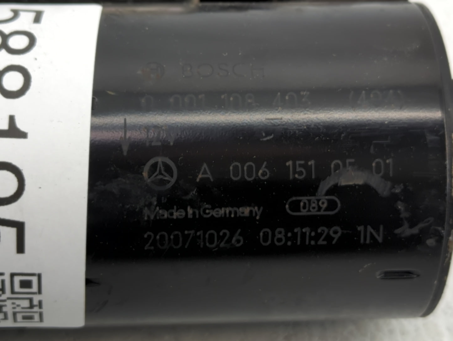 2006-2009 Mercedes-Benz Clk350 Car Starter Motor Solenoid OEM P/N:A 006 151 05 01 Fits Fits 2005 2006 2007 2008 2009 OEM Use