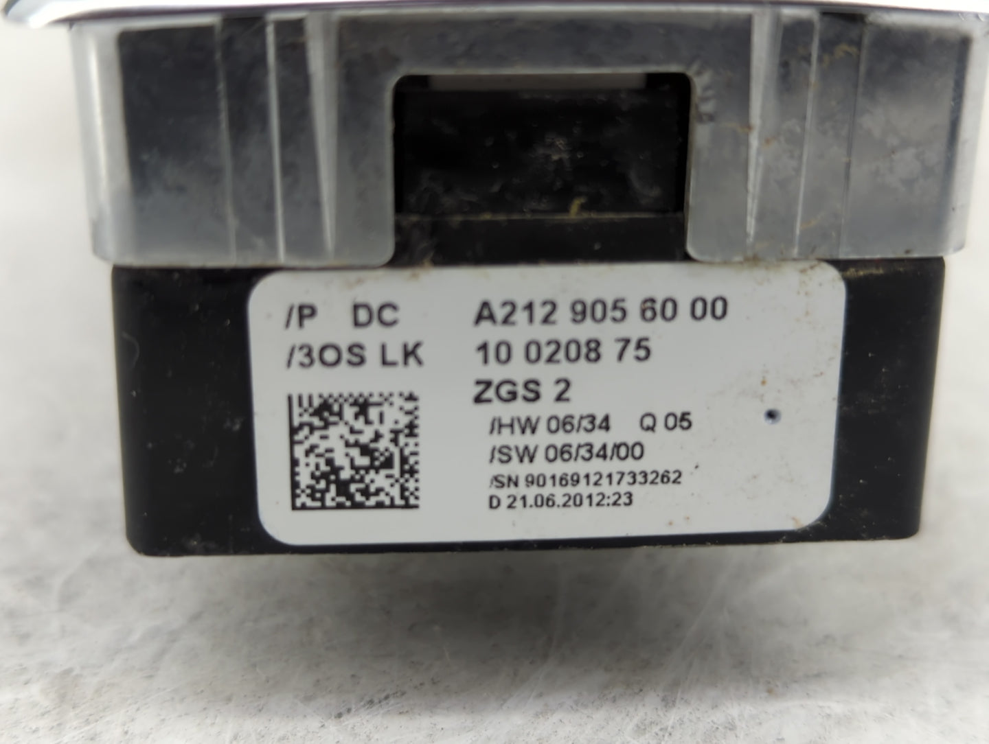 2007-2011 Mercedes-Benz Cls550 Master Power Window Switch Replacement Driver Side Left P/N:A2129056000 Fits OEM Used Auto Pa