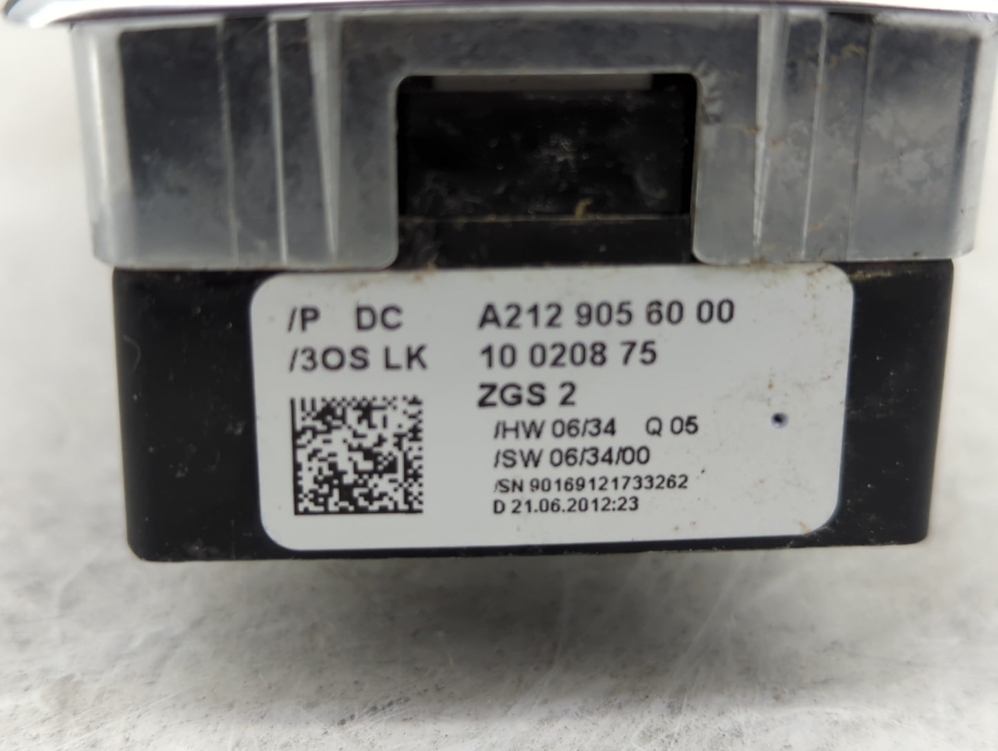 2007-2011 Mercedes-Benz Cls550 Master Power Window Switch Replacement Driver Side Left P/N:A2129056000 Fits OEM Used Auto Pa