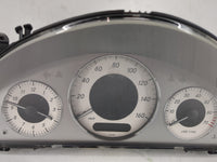 2008 Mercedes-Benz E-Class Instrument Cluster Speedometer Gauges P/N:110.080/363.014 A2115404348 Miles: Fits OEM Used Auto P