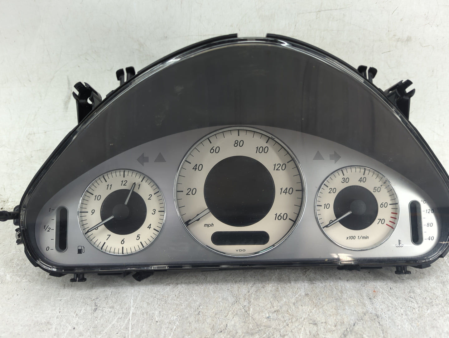2008 Mercedes-Benz E250 Instrument Cluster Speedometer Gauges Miles: Fits OEM Used Auto Parts - Oemusedautoparts1.com