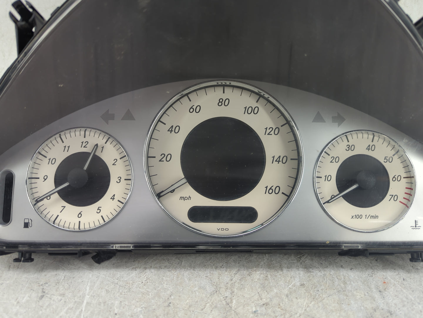 2008 Mercedes-Benz E250 Instrument Cluster Speedometer Gauges Miles: Fits OEM Used Auto Parts - Oemusedautoparts1.com