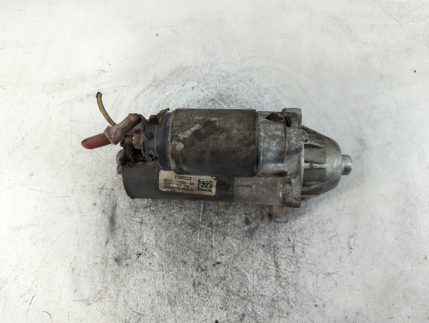 2008 Mercedes-Benz E250 Car Starter Motor Solenoid OEM P/N:6C2T-11000-BA Fits OEM Used Auto Parts - Oemusedautoparts1.com