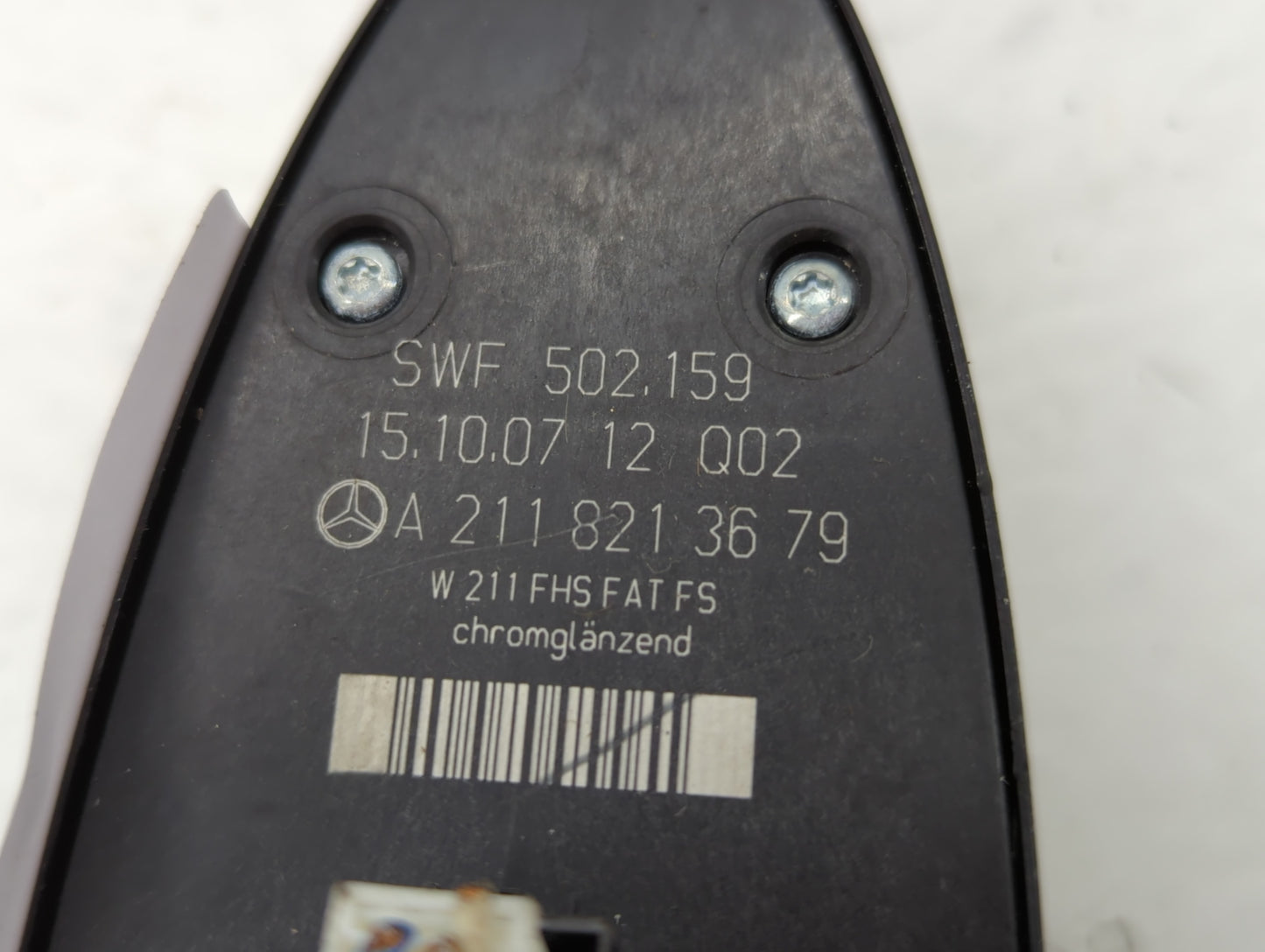 2003-2009 Mercedes-Benz E320 Master Power Window Switch Replacement Driver Side Left P/N:A 211 821 36 79 Fits OEM Used Auto 