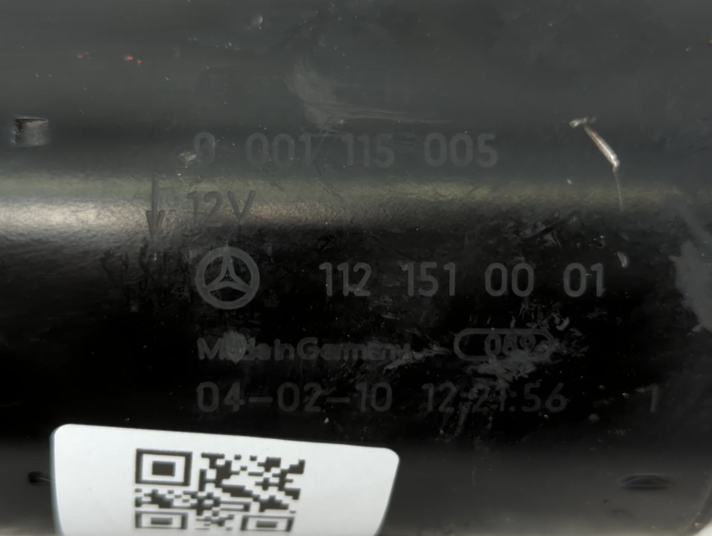 2007-2009 Mercedes-Benz E320 Car Starter Motor Solenoid OEM P/N:112 151 00 01 Fits OEM Used Auto Parts - Oemusedautoparts1.c