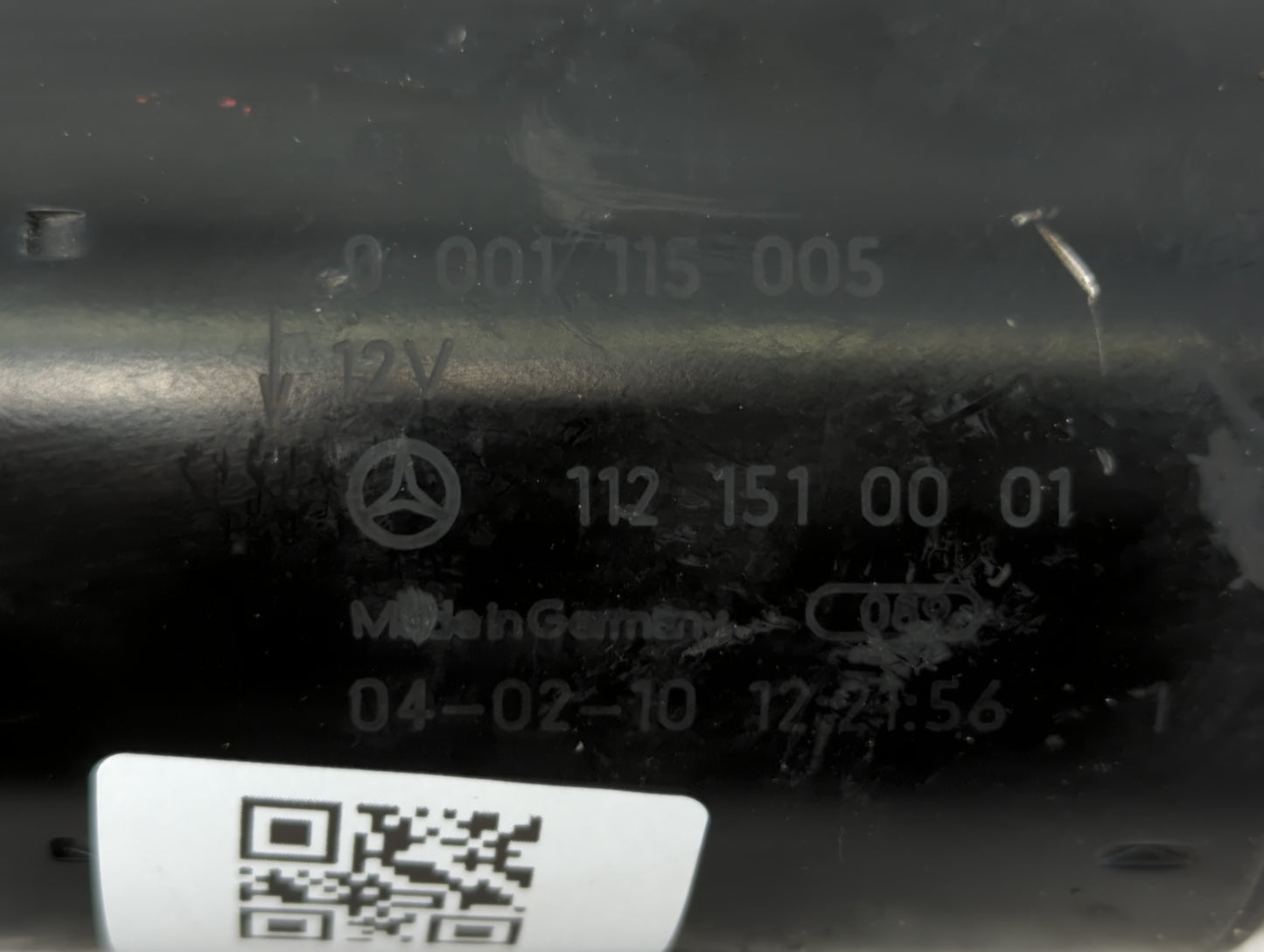 2007-2009 Mercedes-Benz E320 Car Starter Motor Solenoid OEM P/N:112 151 00 01 Fits OEM Used Auto Parts - Oemusedautoparts1.c