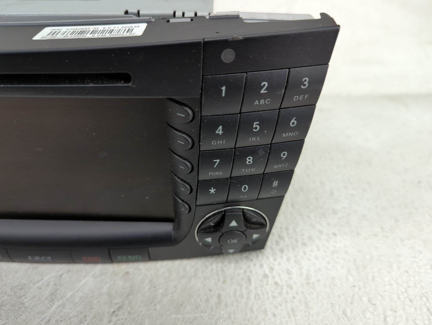2008 Mercedes-Benz E350 Radio AM FM Cd Player Receiver Replacement P/N:BE7040 A2119060400, B1290355 Fits OEM Used Auto Parts