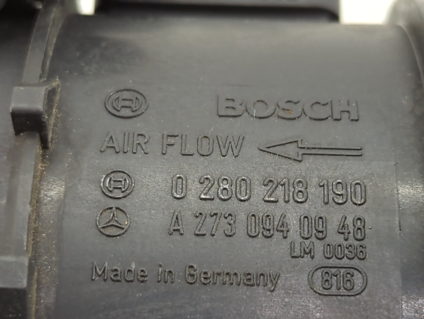 2006-2012 Mercedes-benz E350 Mass Air Flow Meter Maf - Oemusedautoparts1.com