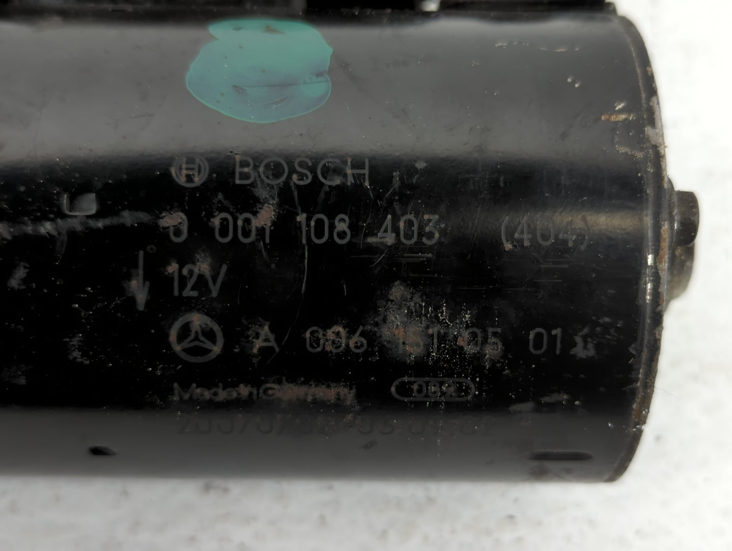 2006-2009 Mercedes-Benz E350 Car Starter Motor Solenoid OEM P/N:0 001 108 403 Fits Fits 2005 2006 2007 2008 2009 OEM Used Au