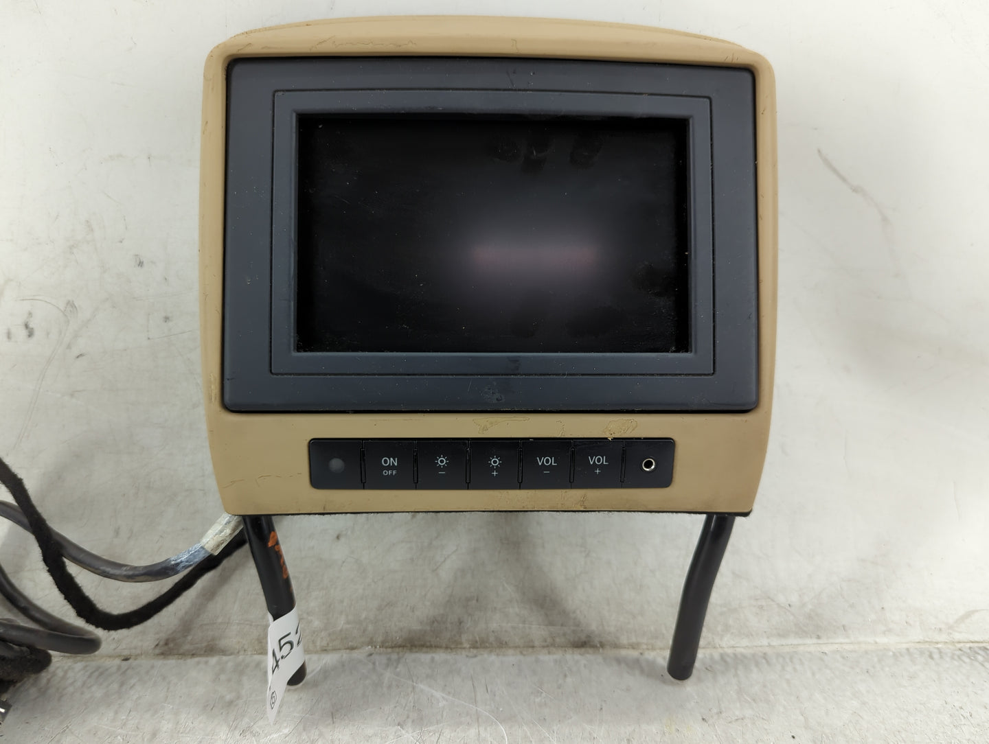 2007-2012 Mercedes-benz Gl450 Headrest Head Rest Front Driver Seat Tan - Oemusedautoparts1.com