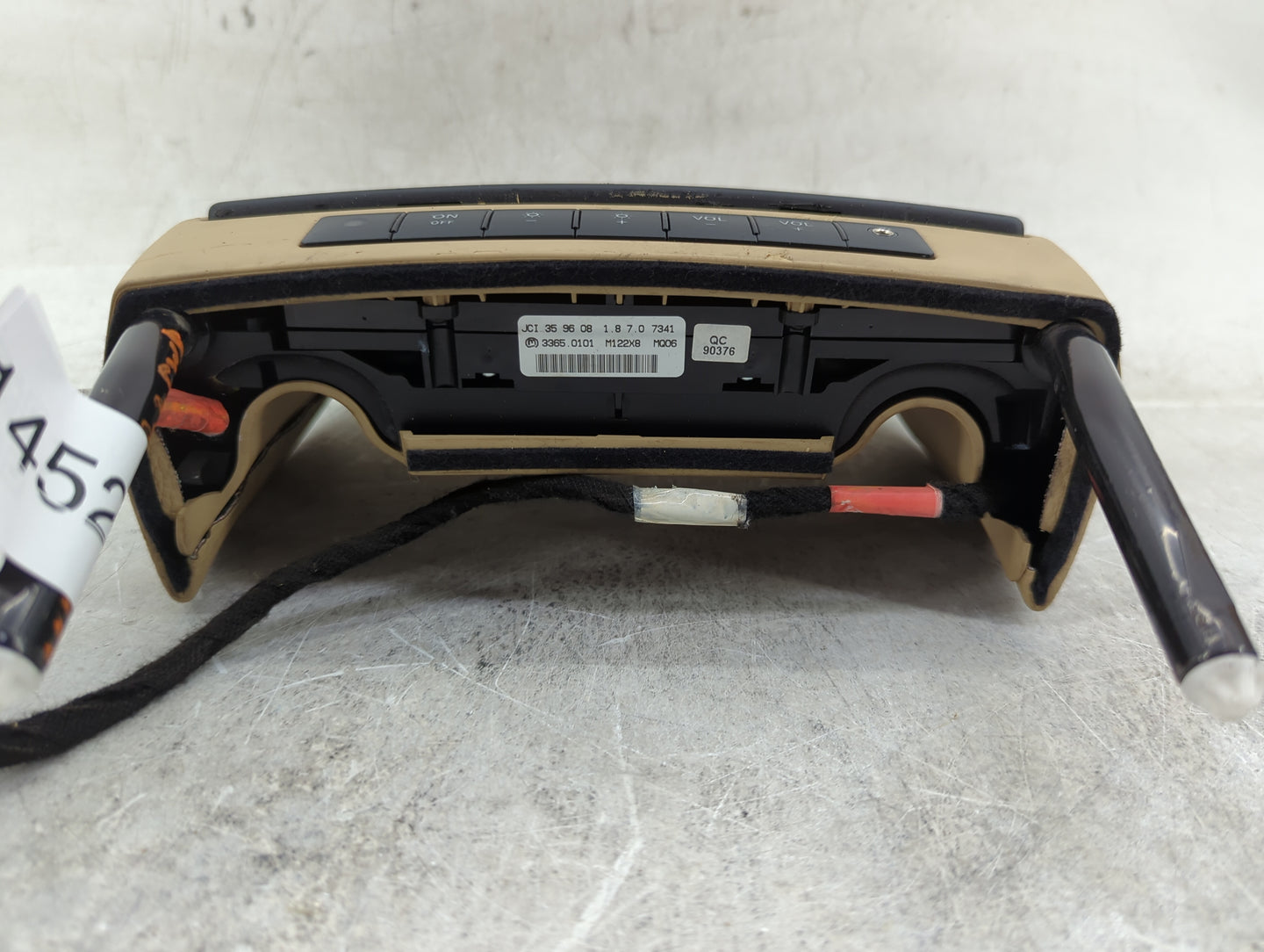 2007-2012 Mercedes-benz Gl450 Headrest Head Rest Front Driver Seat Tan - Oemusedautoparts1.com