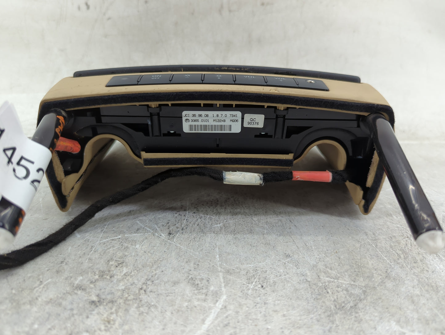 2007-2012 Mercedes-benz Gl450 Headrest Head Rest Front Driver Seat Tan - Oemusedautoparts1.com