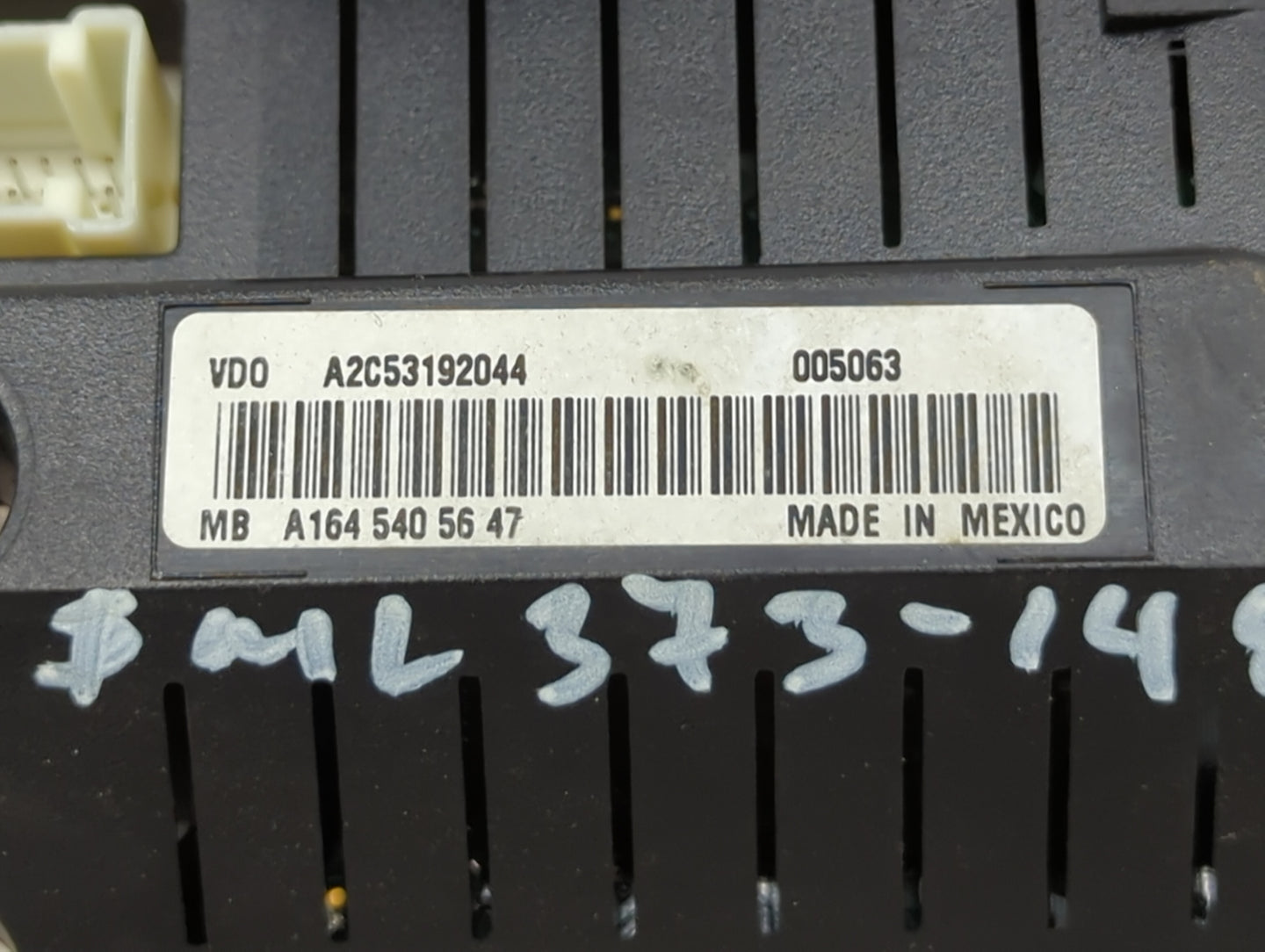 2008 Mercedes-Benz Gl450 Instrument Cluster Speedometer Gauges P/N:A2C53192044 A1645405647 Miles:132K Fits OEM Used Auto Par