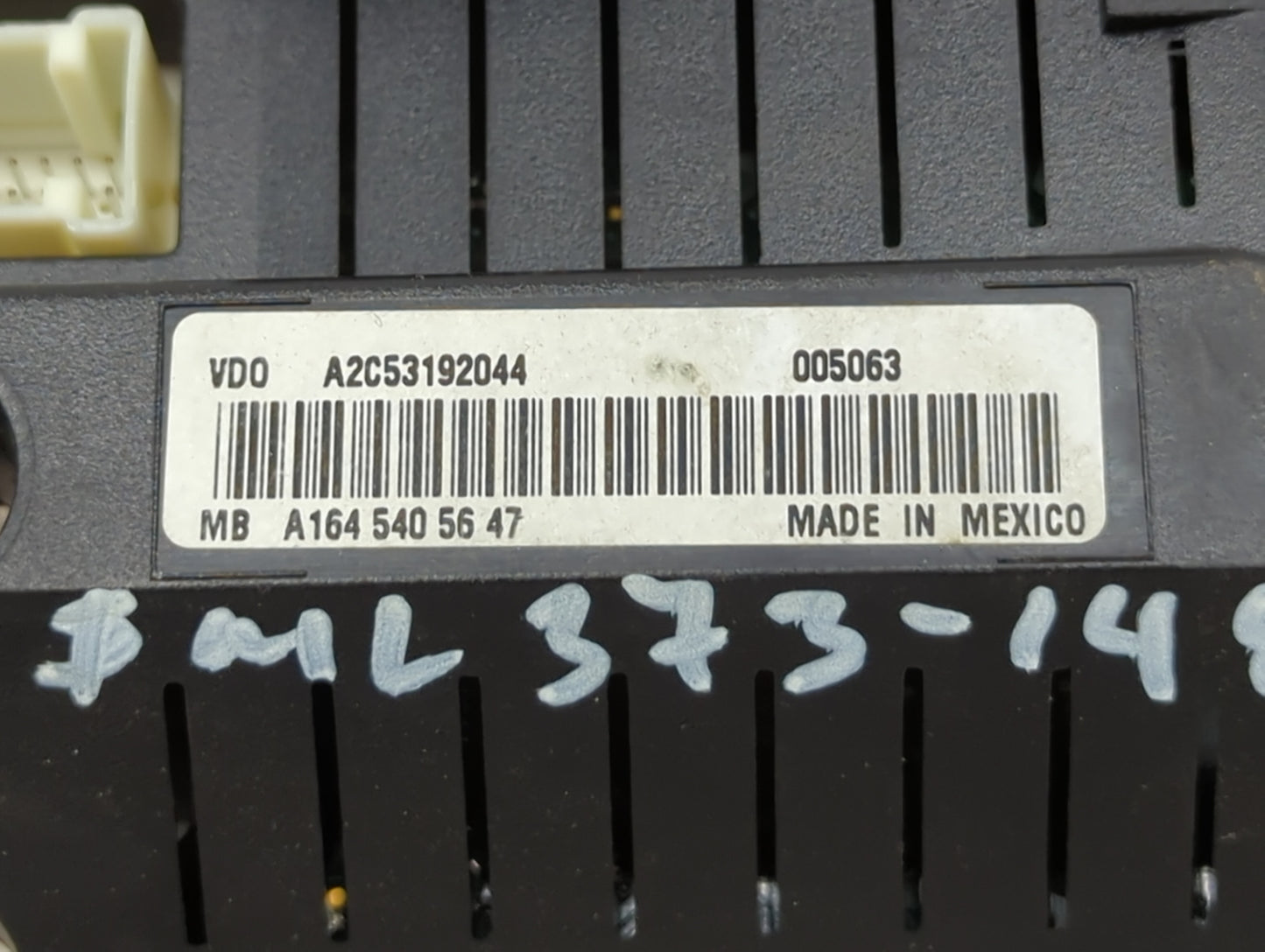 2008 Mercedes-Benz Gl450 Instrument Cluster Speedometer Gauges P/N:A2C53192044 A1645405647 Miles:132K Fits OEM Used Auto Par