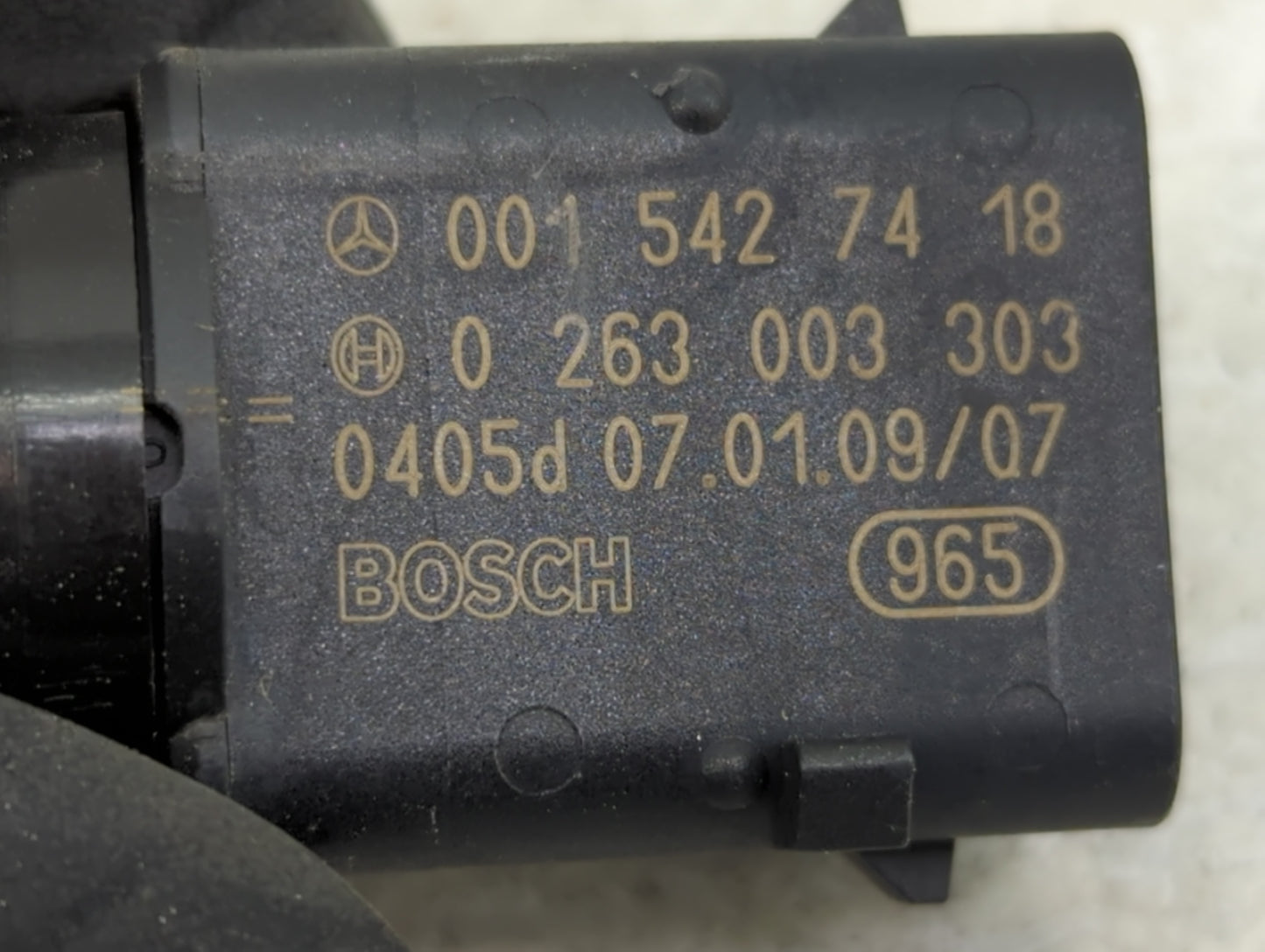 2008 Mercedes-benz Gl450 Front Park Assist Sensor Black - Oemusedautoparts1.com