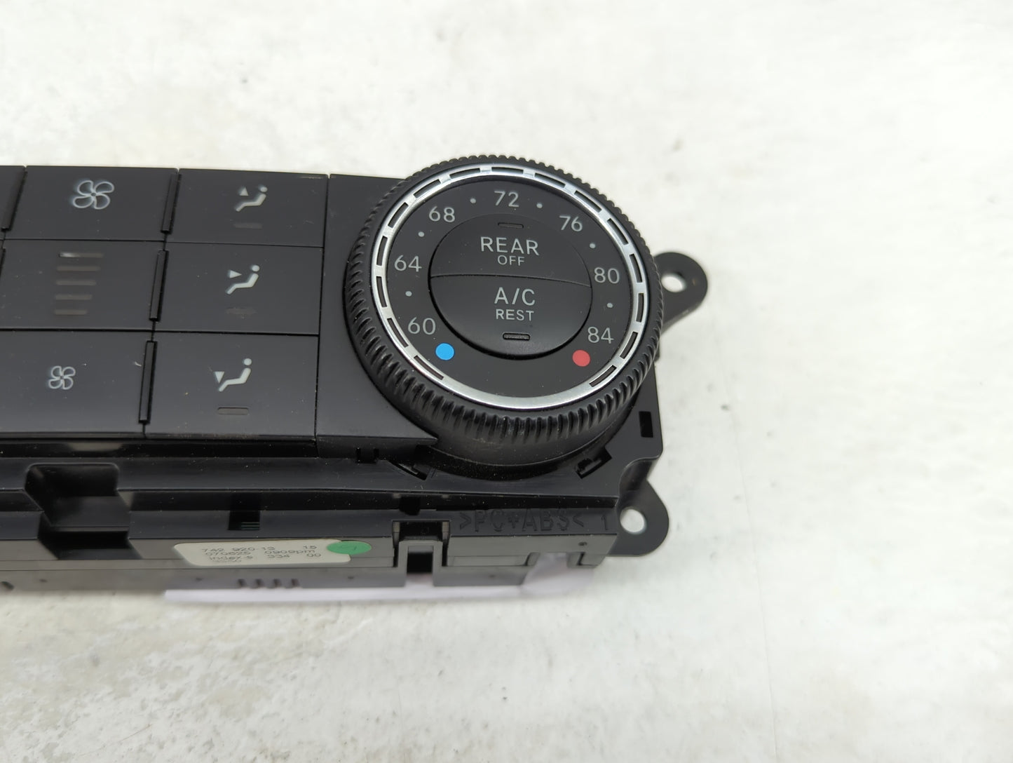2007-2008 Mercedes-Benz Gl450 Climate Control Module Temperature AC/Heater Replacement P/N:A251 820 51 89 A251 870 73 89 Fit