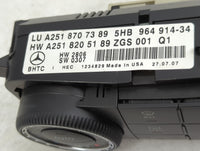 2007-2008 Mercedes-Benz Gl450 Climate Control Module Temperature AC/Heater Replacement P/N:A251 820 51 89 A251 870 73 89 Fit