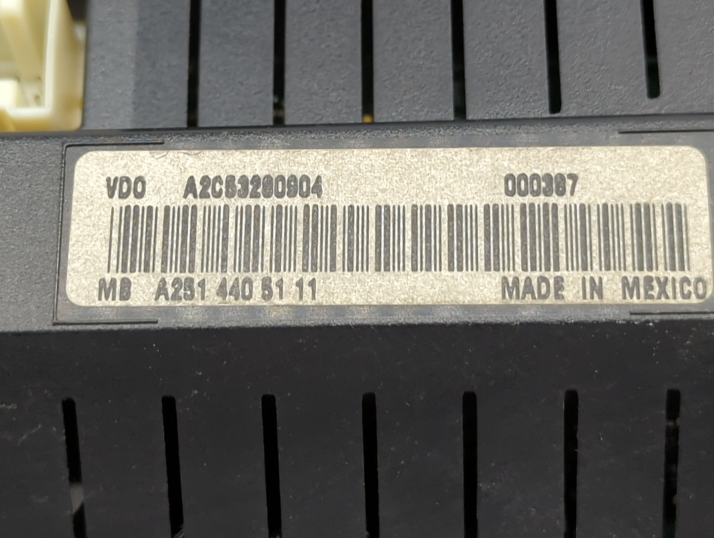 2008 Mercedes-Benz Ml Instrument Cluster Speedometer Gauges P/N:A2C53280904 A2514405111 Fits OEM Used Auto Parts - Oemusedau
