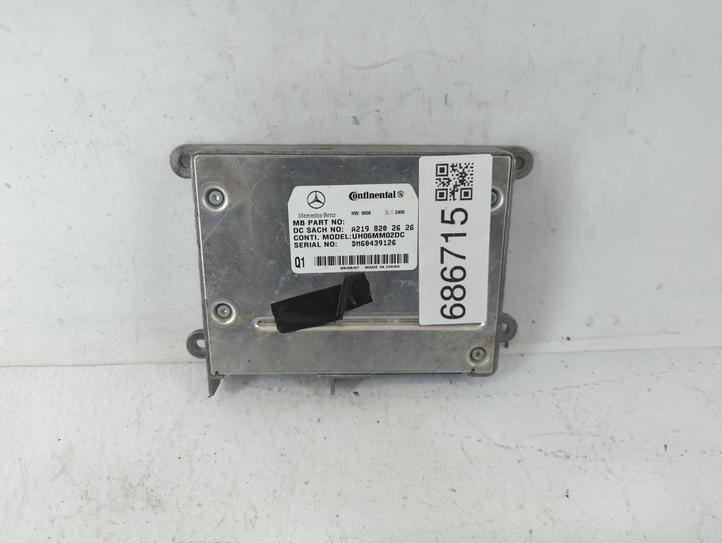 Mercedes-benz Ml250 Chassis Control Module Ccm Bcm Body Control - Oemusedautoparts1.com