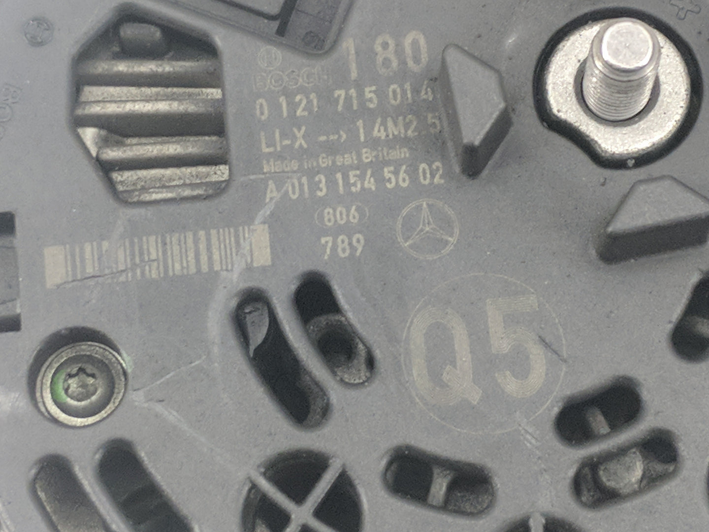 2008 Mercedes-Benz Ml350 Alternator Replacement Generator Charging Assembly Engine OEM P/N:0 121 715 014 A 013 154 56 02 Fit