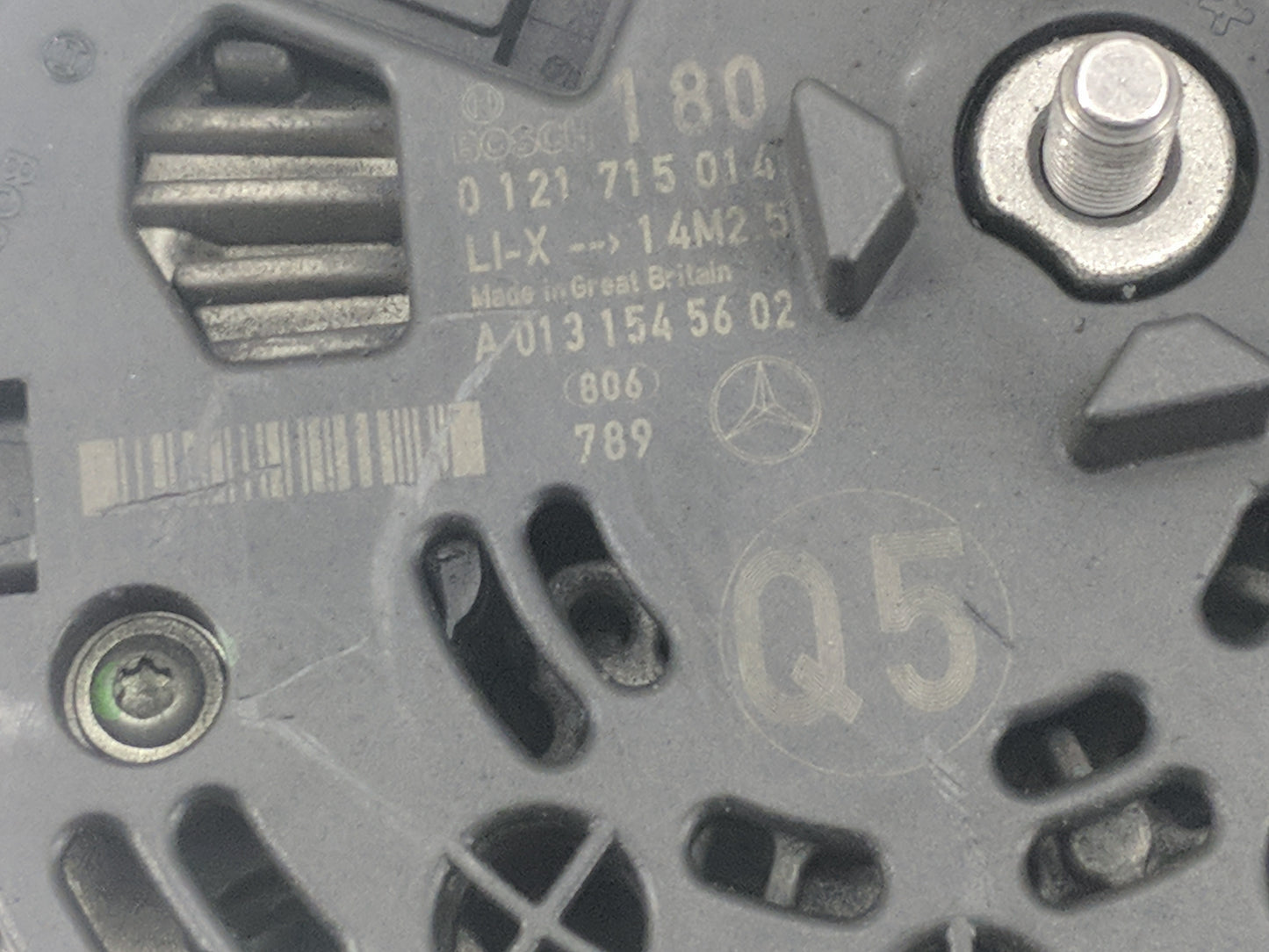 2008 Mercedes-Benz Ml350 Alternator Replacement Generator Charging Assembly Engine OEM P/N:0 121 715 014 A 013 154 56 02 Fit