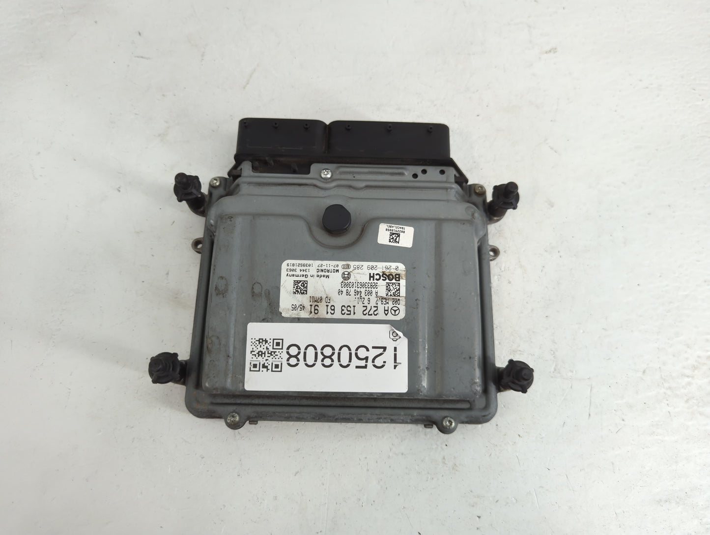 2006-2008 Mercedes-Benz Ml350 PCM Engine Control Computer ECU ECM PCU OEM P/N:A 272 153 61 91 Fits Fits 2006 2007 2008 OEM U